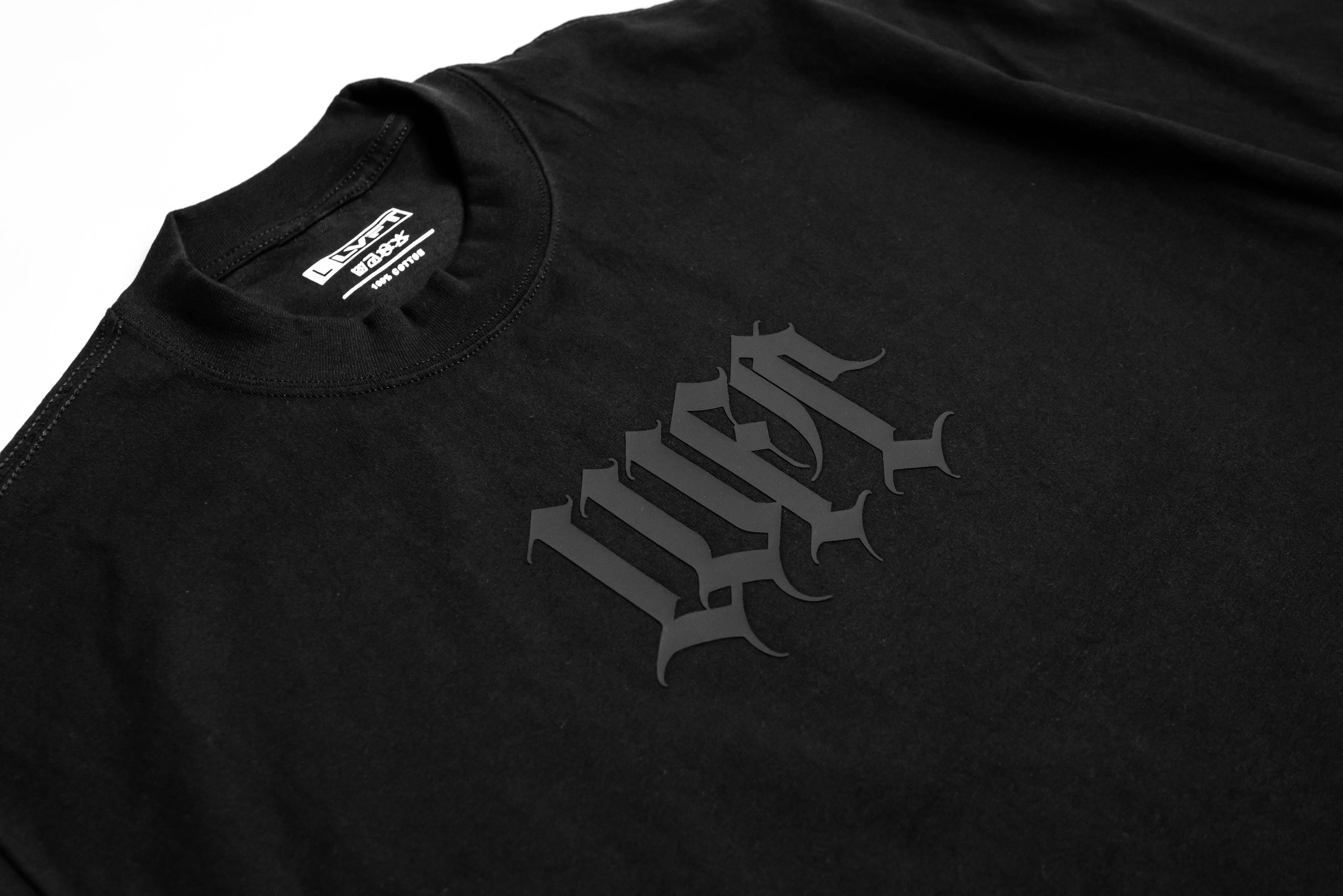 Mystik Blackout Pump Tee - Black/Black