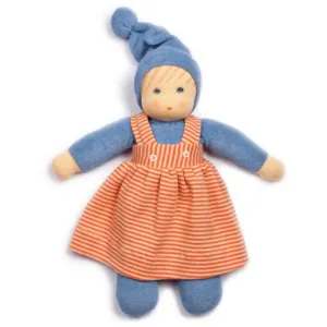 Nanchen Organic Doll - "Madel" Blue