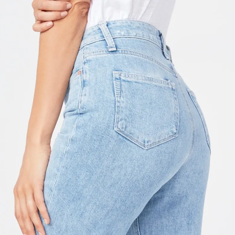 Noella Straight Jeans - Montague Destructed