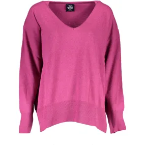 North Sails Purple Wool Women Sweater