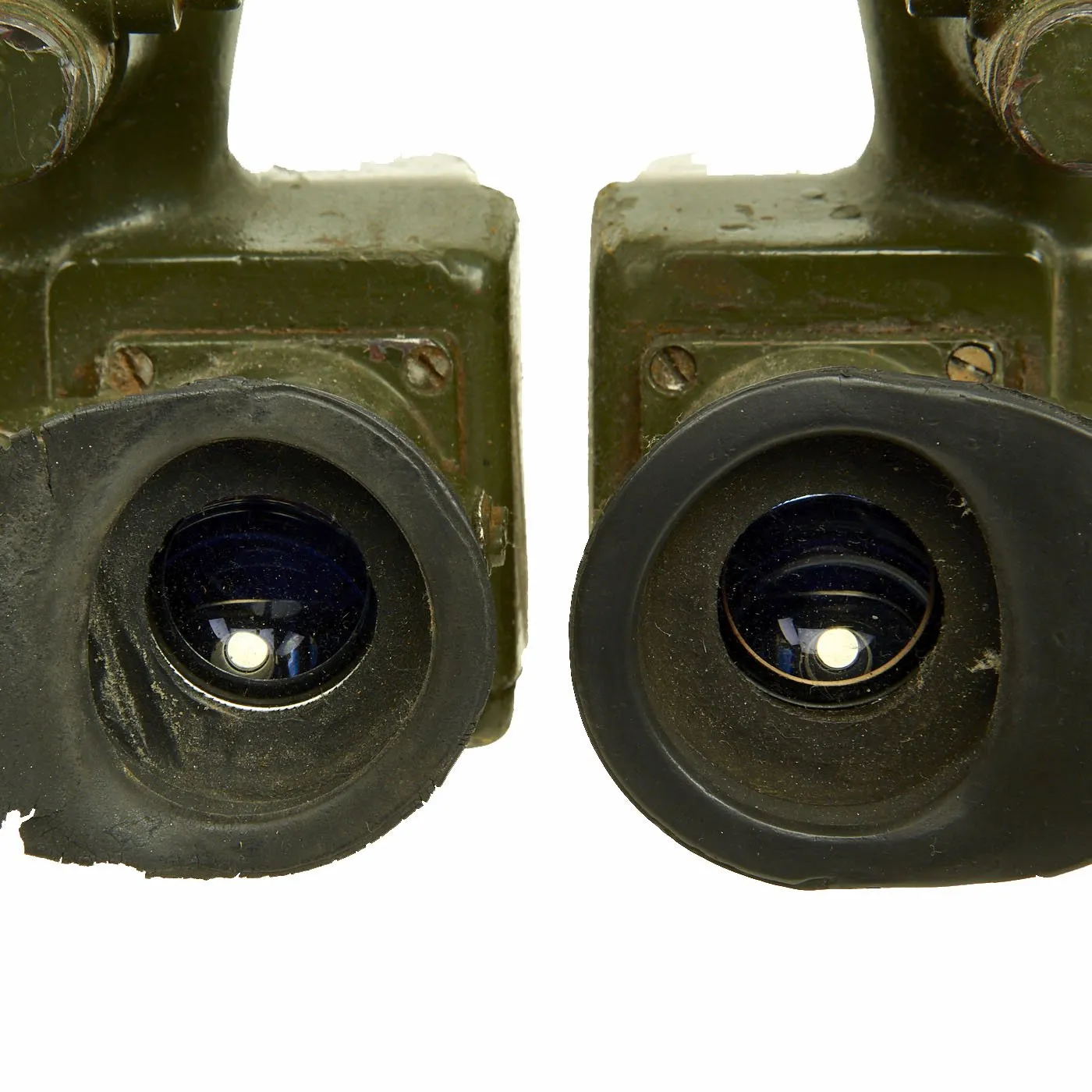 Original British & Israeli Cold War Mark 2 A.F.V. "Tank Commander" Periscopic Binoculars - dated 1956