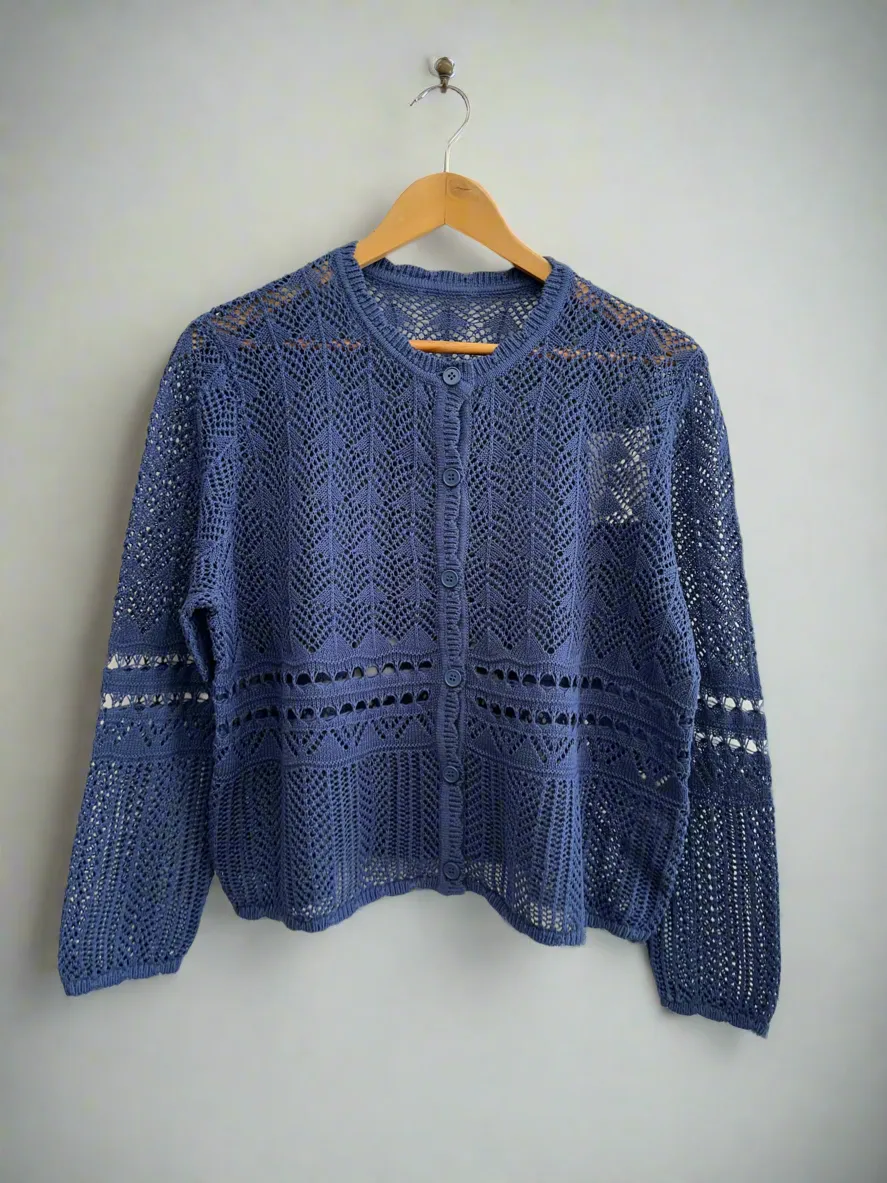 POL Paco Cardigan in Ink