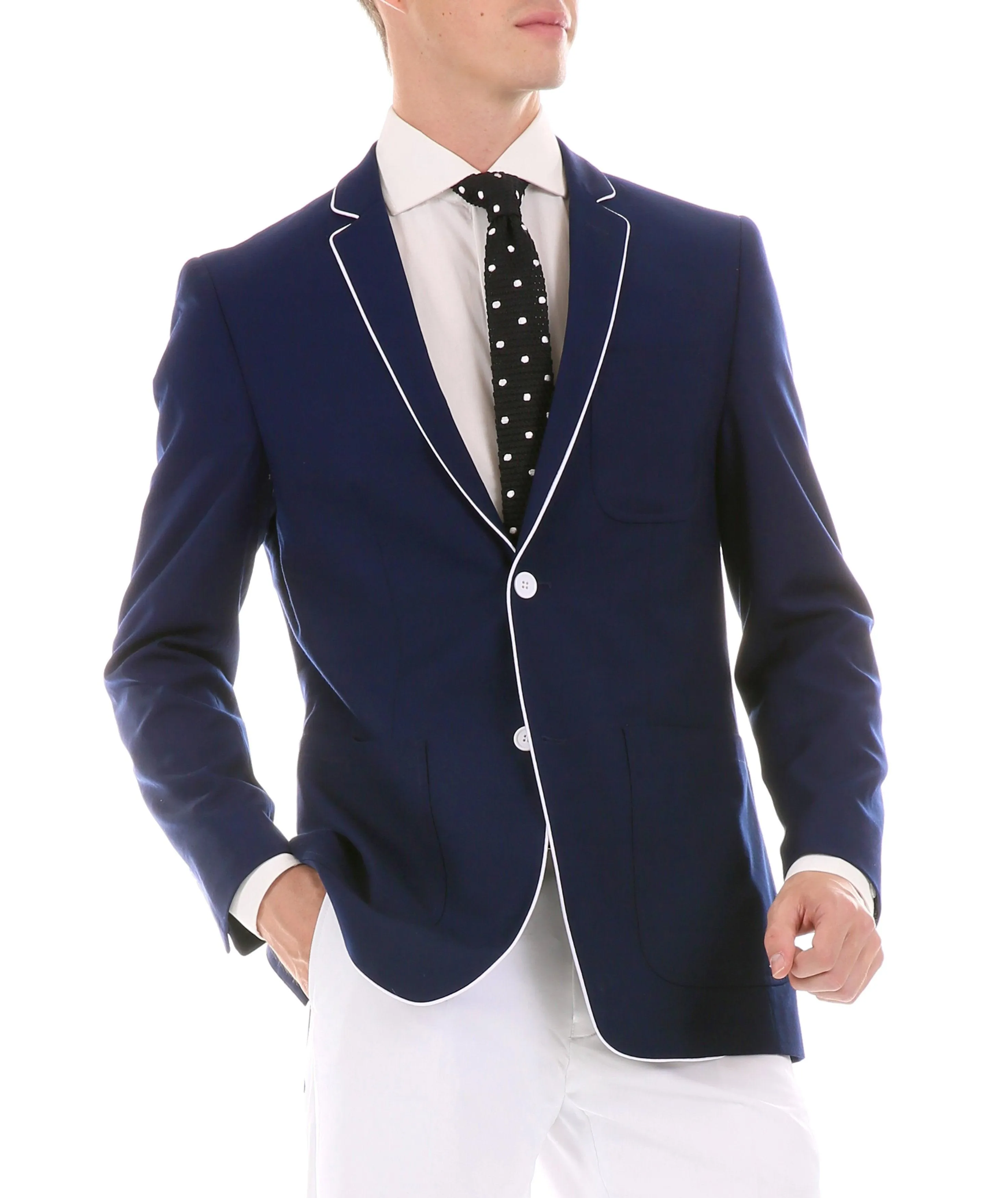 Porter Navy Men's Slim Fit Blazer