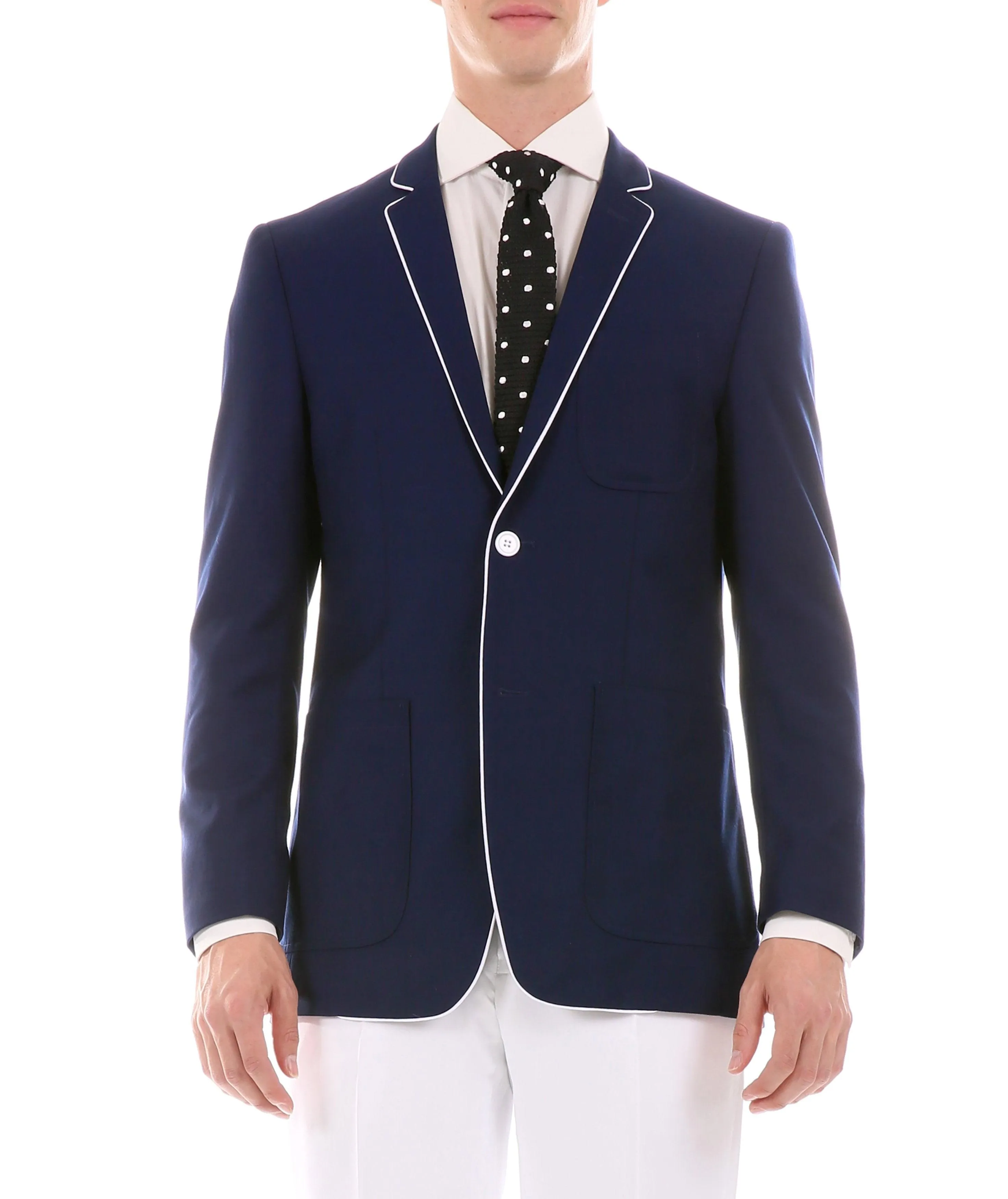 Porter Navy Men's Slim Fit Blazer