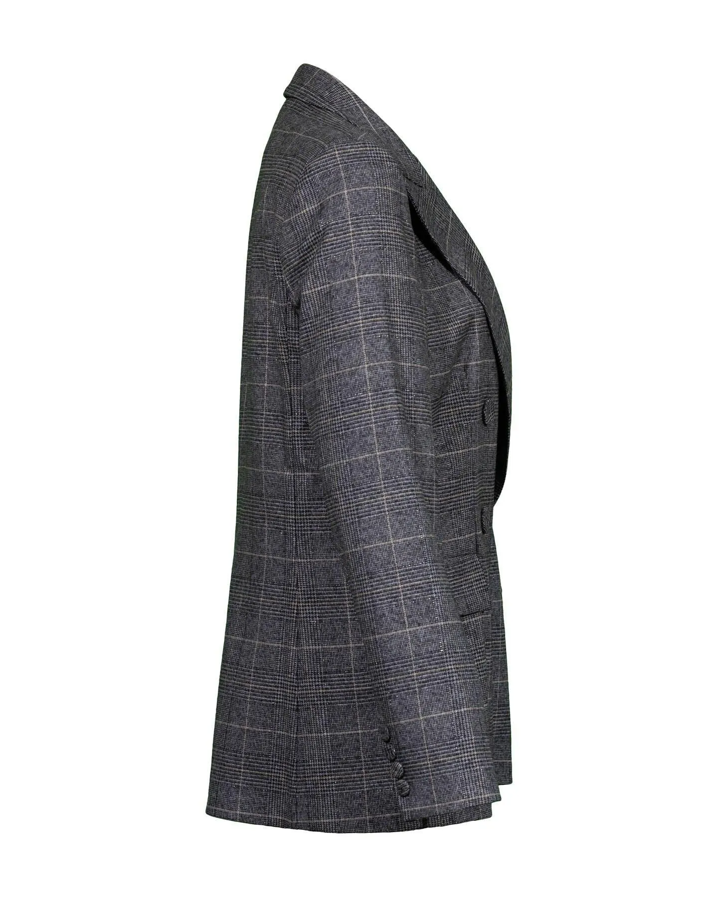 Prince of Wales Plaid Blazer