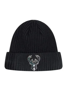 Pro Standard Split Logo Milwaukee Bucks Cuff Knit Hat