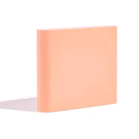 Propsyland Peach Curved Edge Wall Styling Prop