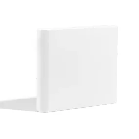 Propsyland White Curved Edge Wall Styling Prop