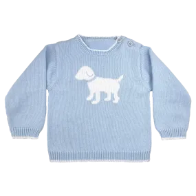 Puppy Sweater - Blue