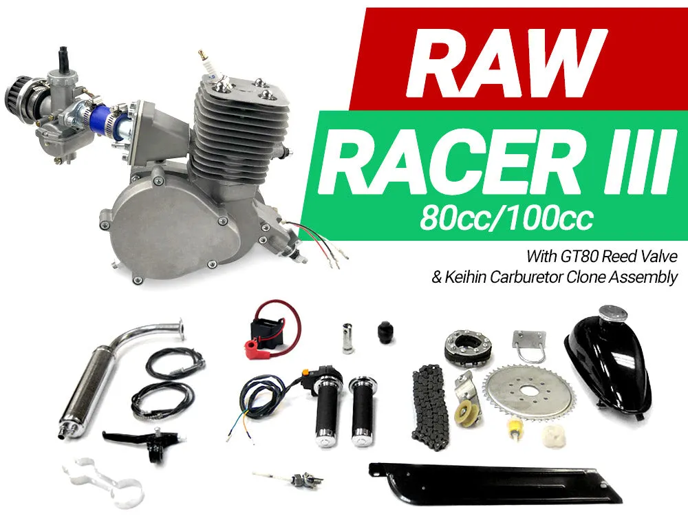 Raw Racer III 80cc/100cc Bicycle Engine Kit