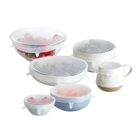 Reusable Stretch Lids - Set of 6