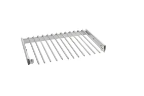 Rev-A-Shelf 24 in Chrome Pullout Pants Rack w/13 pants rods PSC-2414CR