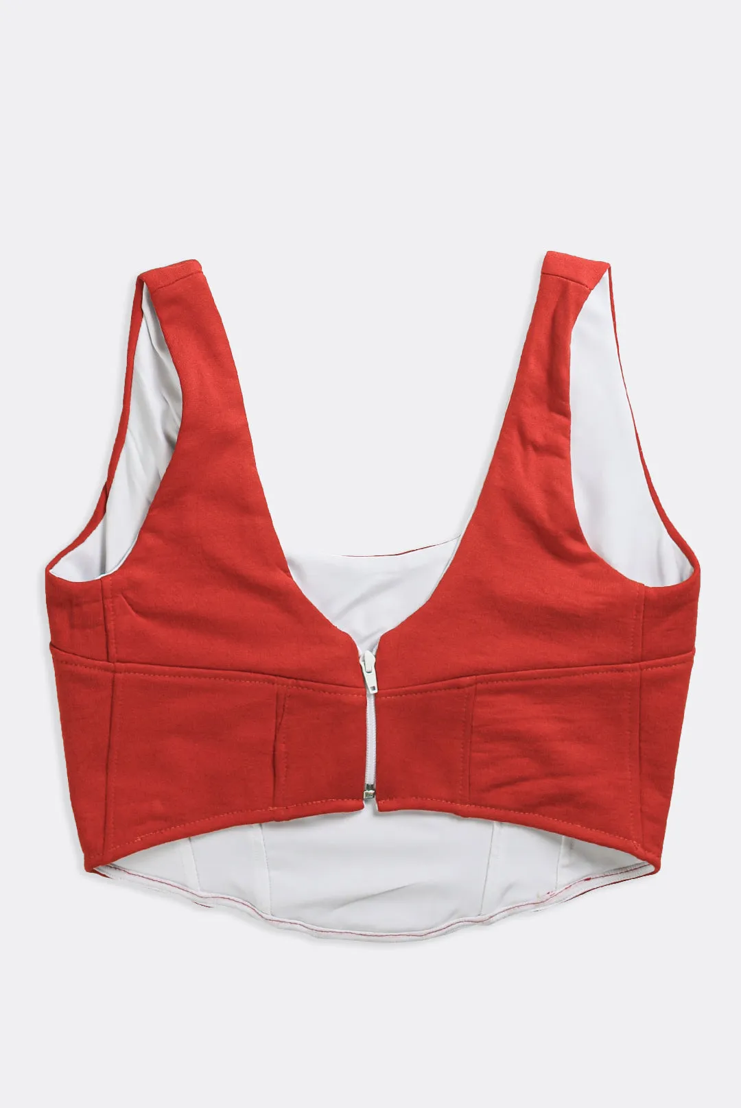 Rework Champion Sweatshirt Bustier - L