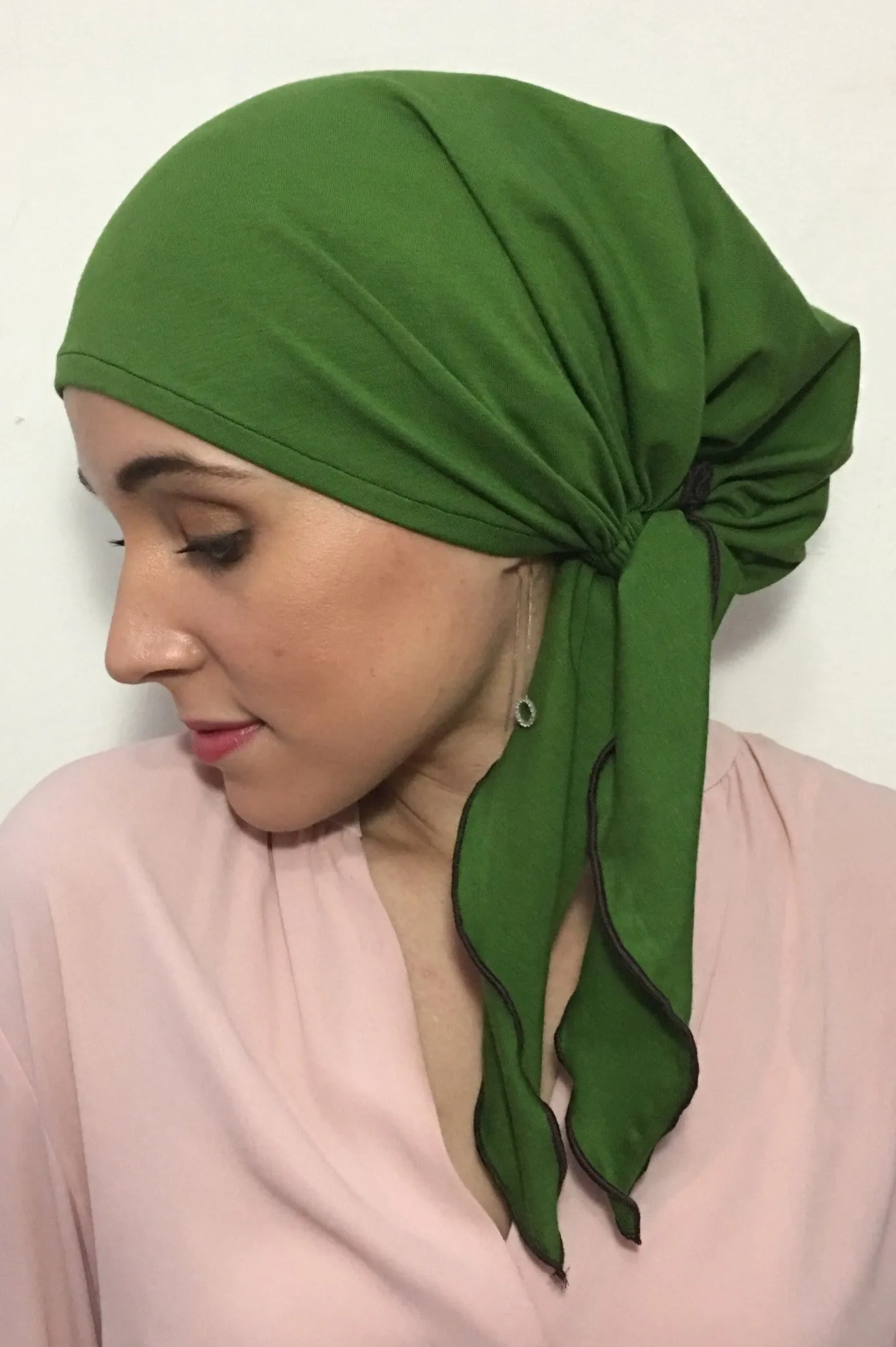 Rustic Style Clothing Headwear | Modern Gift Soft Lightweight  Pre-Tied Head Wrap Hair Scarf Hijab Tichel for Women Who Cover Their Hair