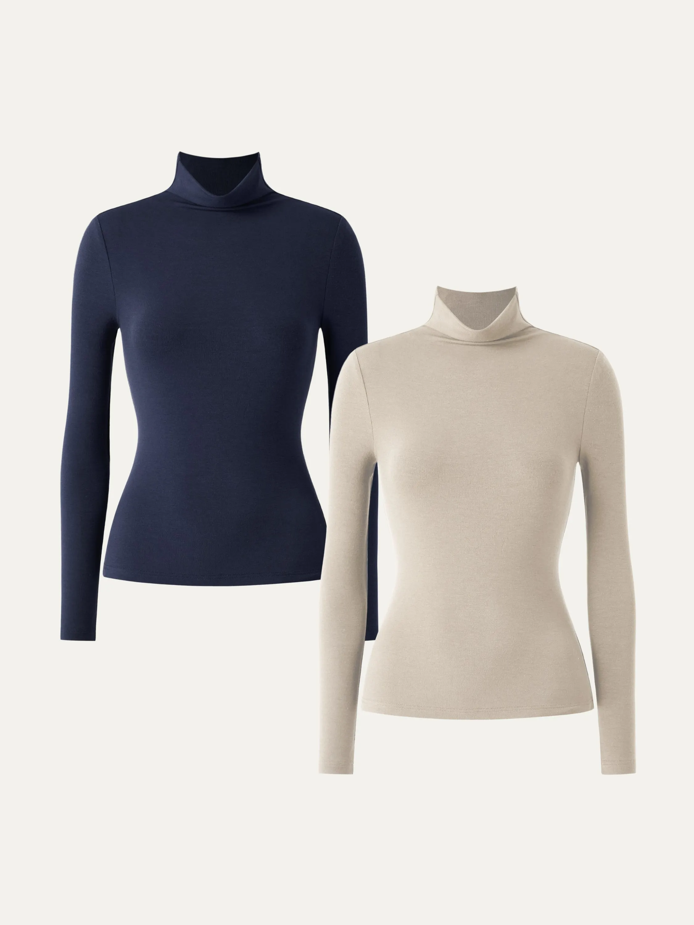 Second Skin Luxe Turtleneck Top