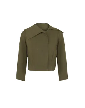 Selena Short Jacket - Evergreen