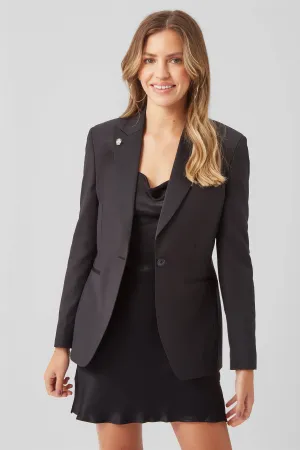 Selina Skinny Fit Black Jacket - ARCHIVE