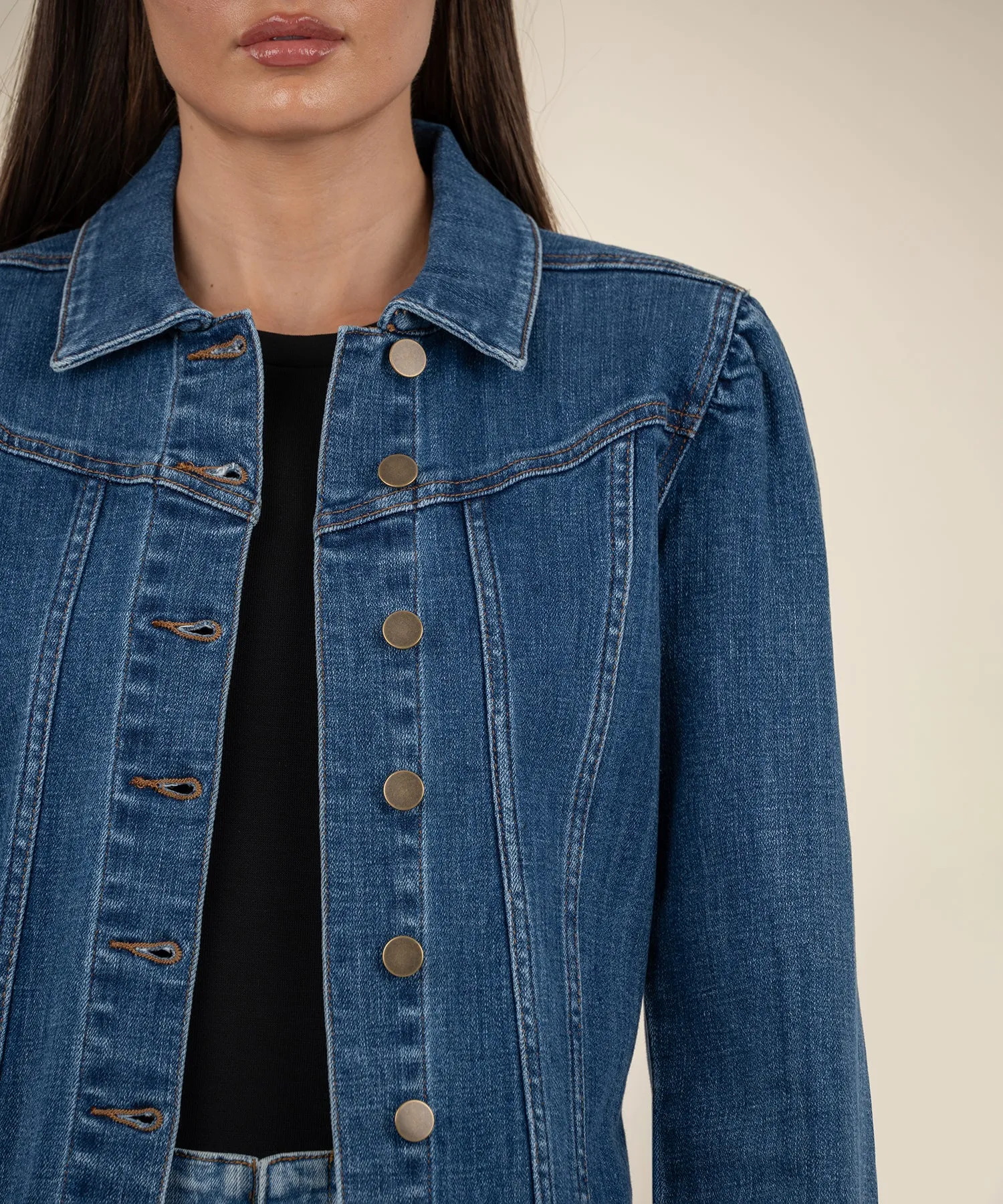 Shaya Crop Denim Jacket