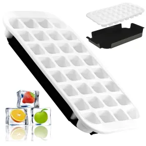 Silicone 32 Ice Cube Mould with Tray