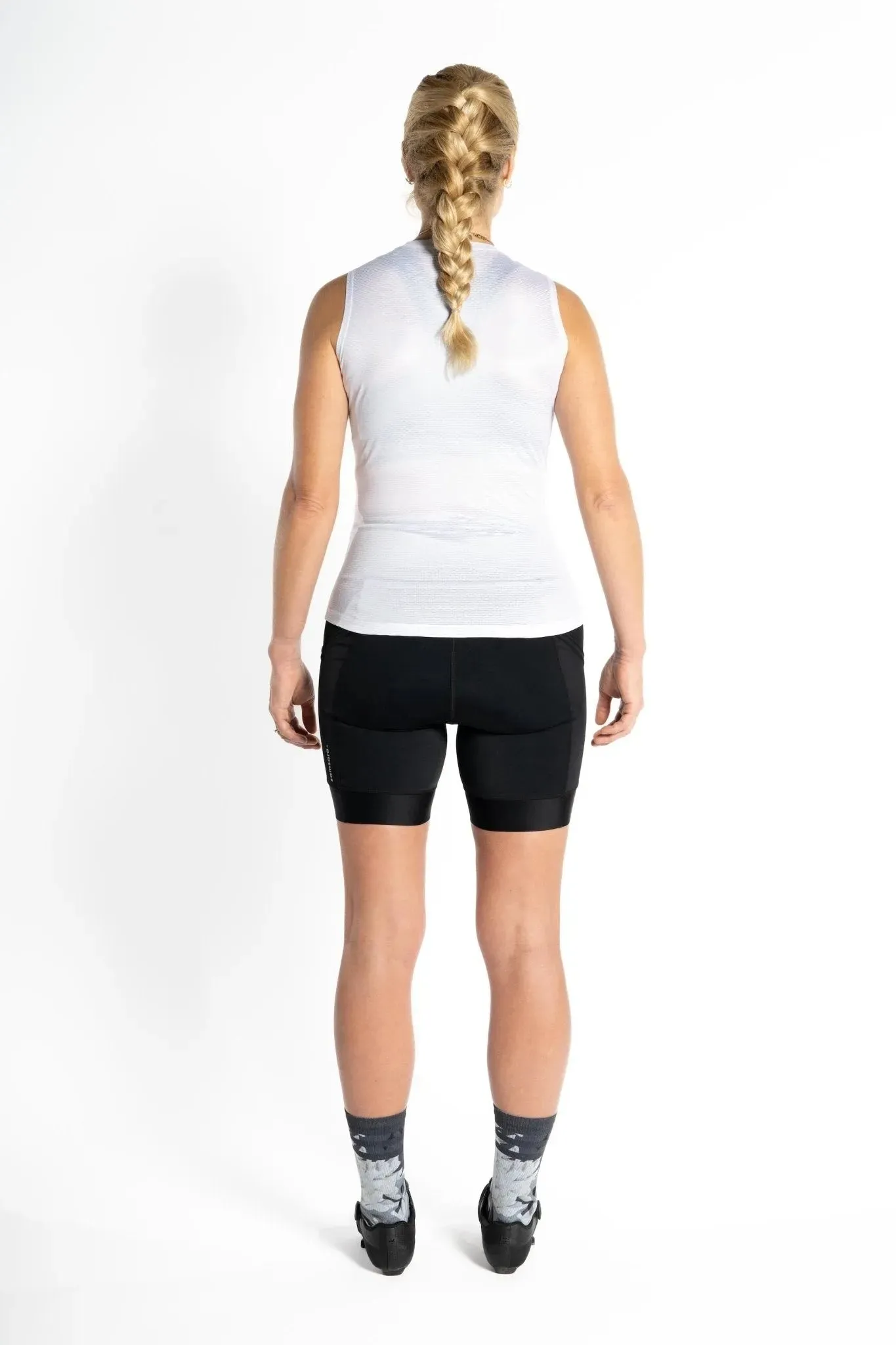 Sleeveless Base Layer - Shell White/Love Your Ride