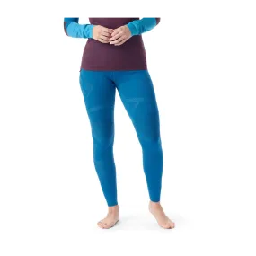 Smartwool Women's Intraknit Thermal Merino Base Layer Bottom Nival Blue-Pool Blue