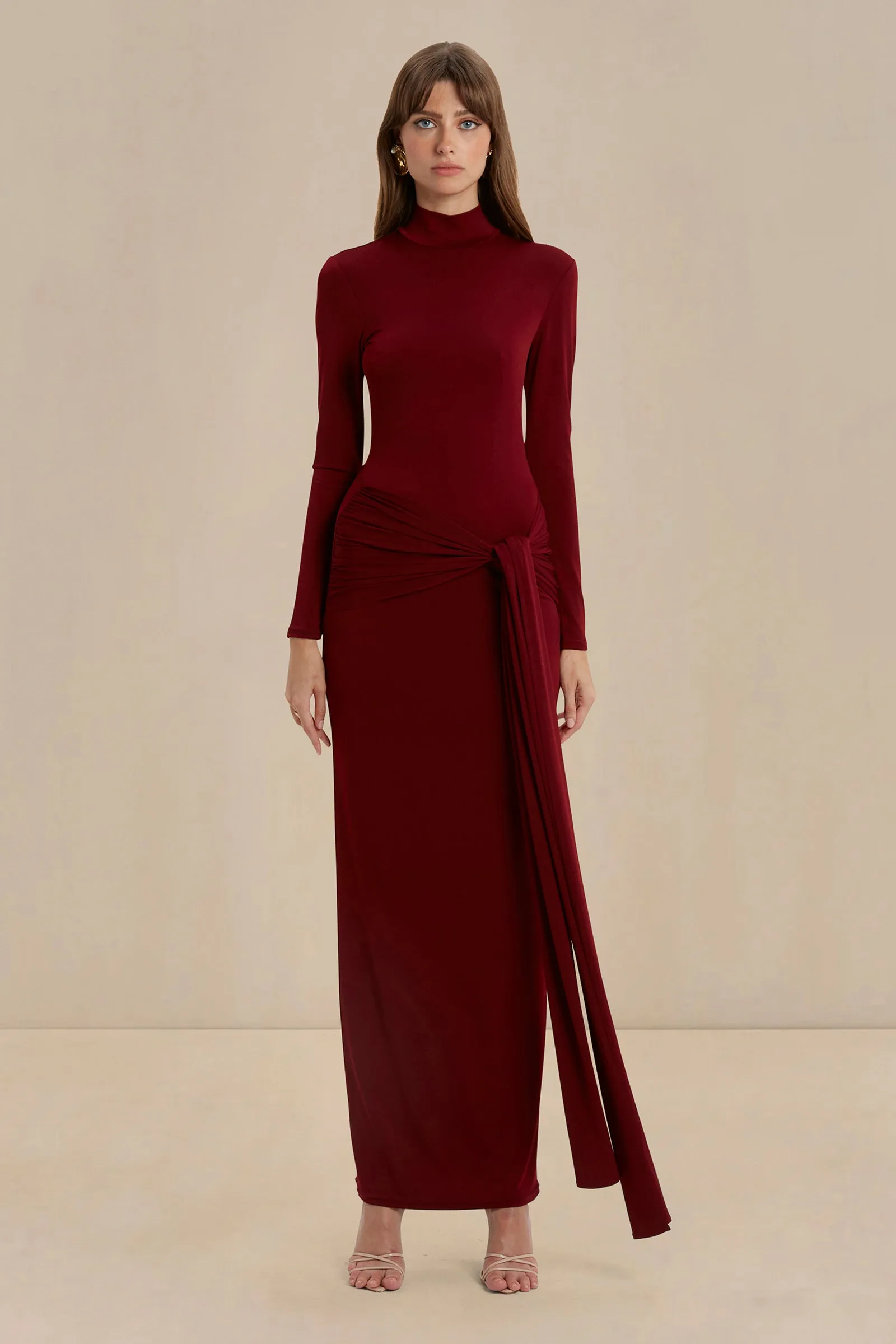 Sonya Aurelia Gown - Merlot