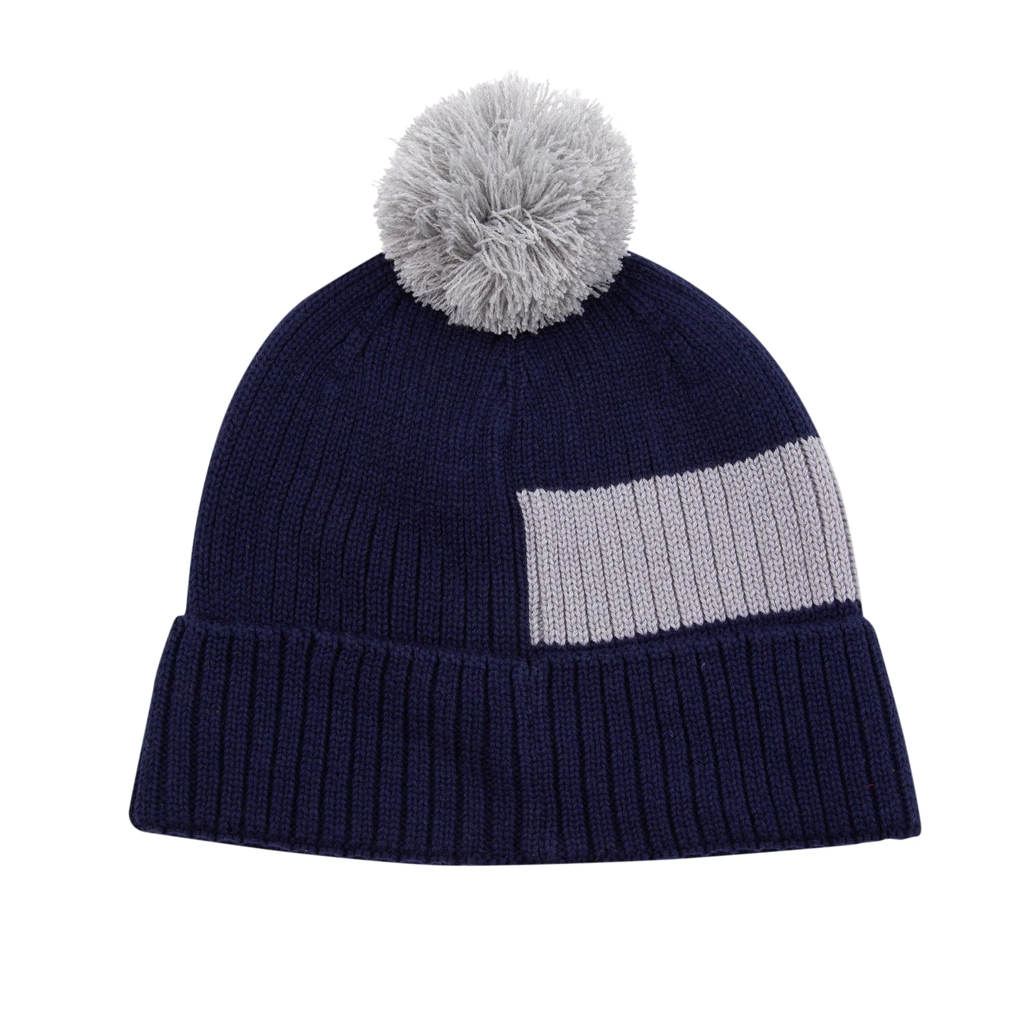 Sounder Chunky Bobble Hat - Deep Navy