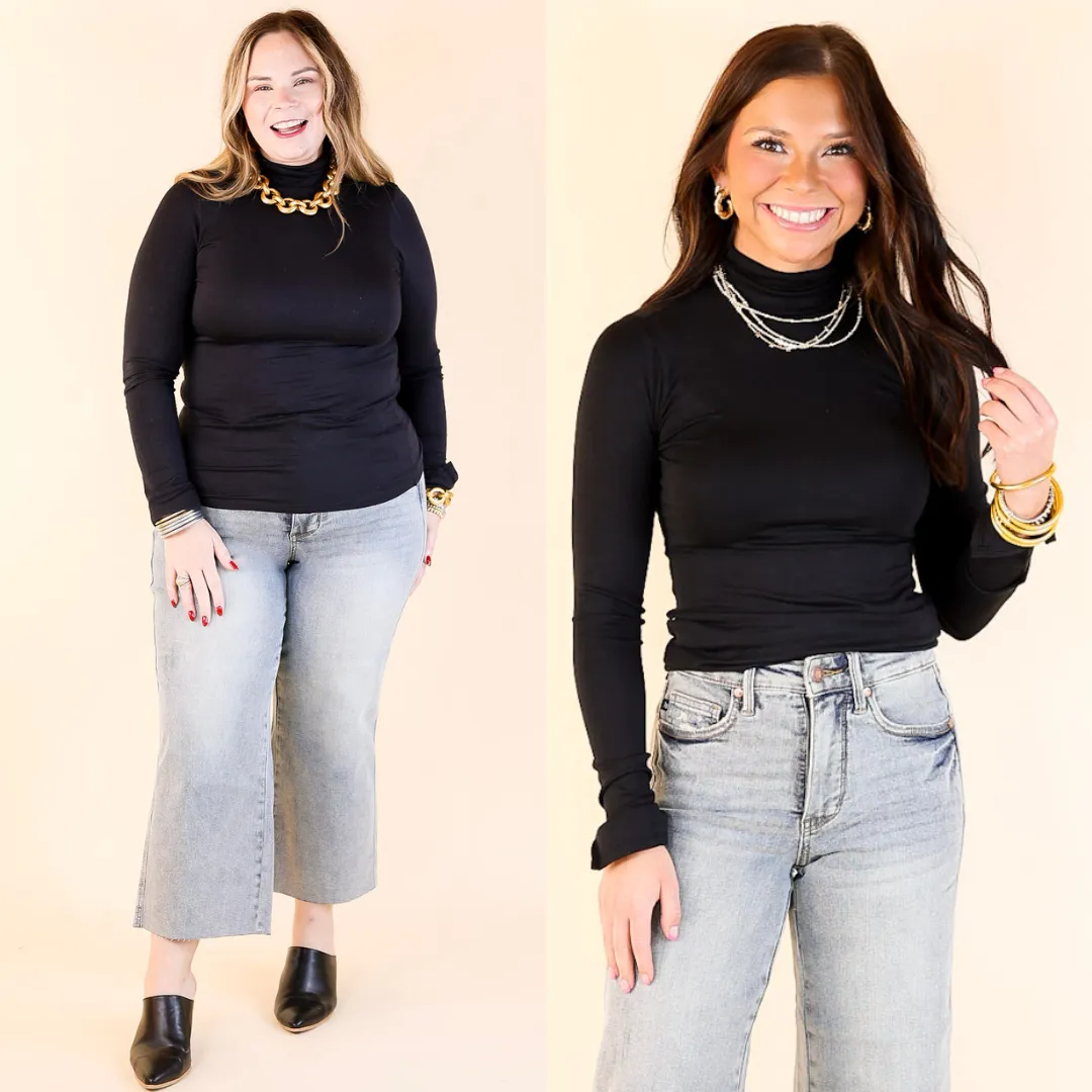 SPANX | Better Base Long Sleeve Turtleneck in Very Black