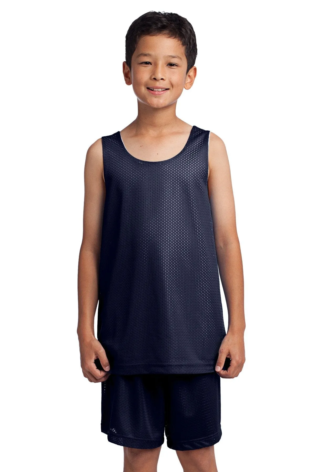 Sport-Tek Youth PosiCharge Classic Mesh Reversible Tank. YST500