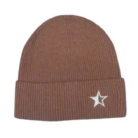 Star Beanie - Tan