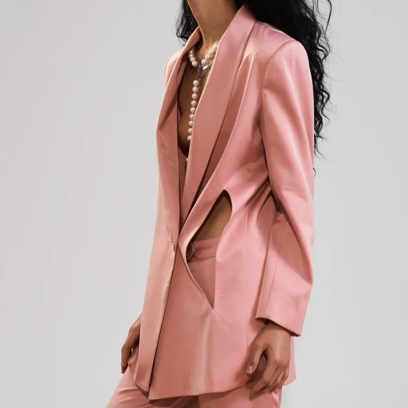 Syren Curved Slit Blazer