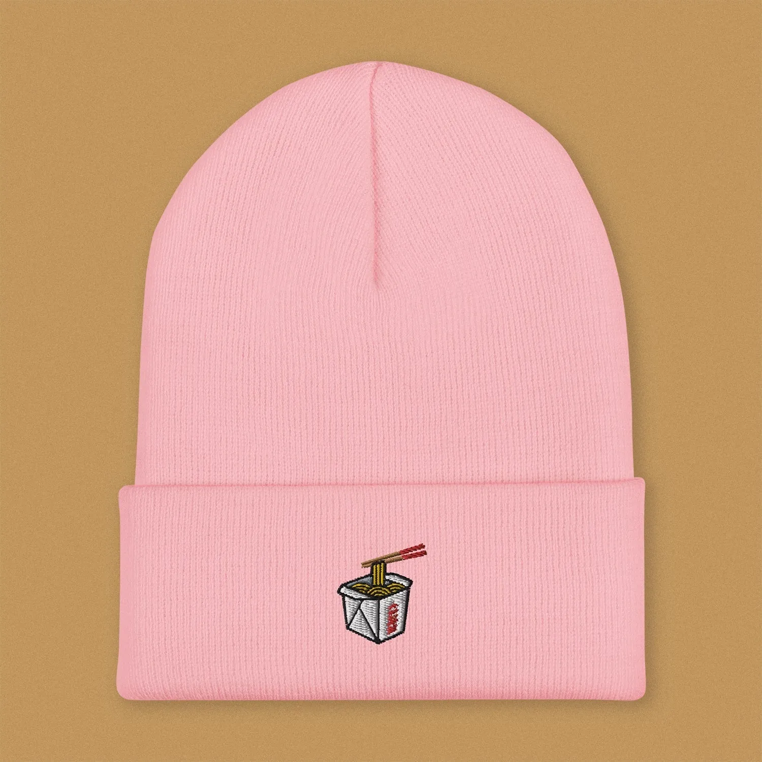 Takeout Box Embroidered Beanie