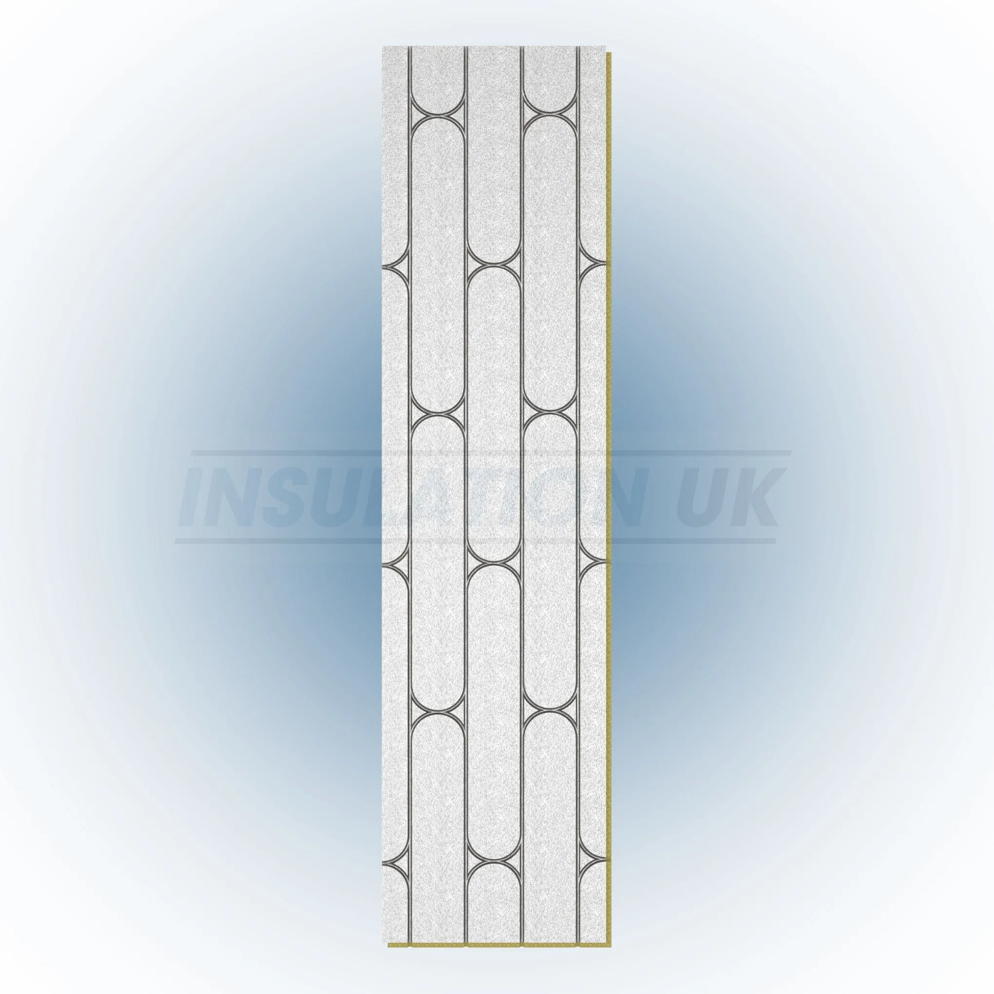 Tekwarm Routed Foil Faced Chipboard UFH Panel | 2400mm x 600mm x 22mm