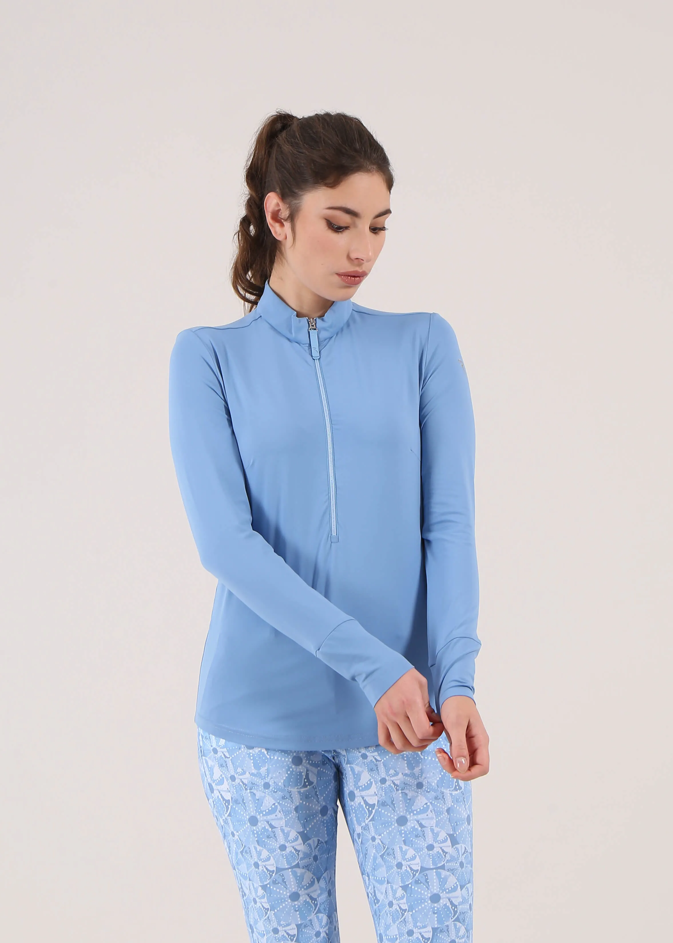 TEPORE | SUNBLOCK® LIGHTWEIGHT JERSEY TURTLENECK