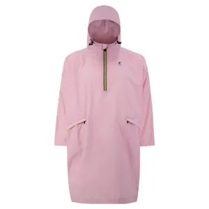 Terence - Unisex Waterproof Packable Poncho in Pink