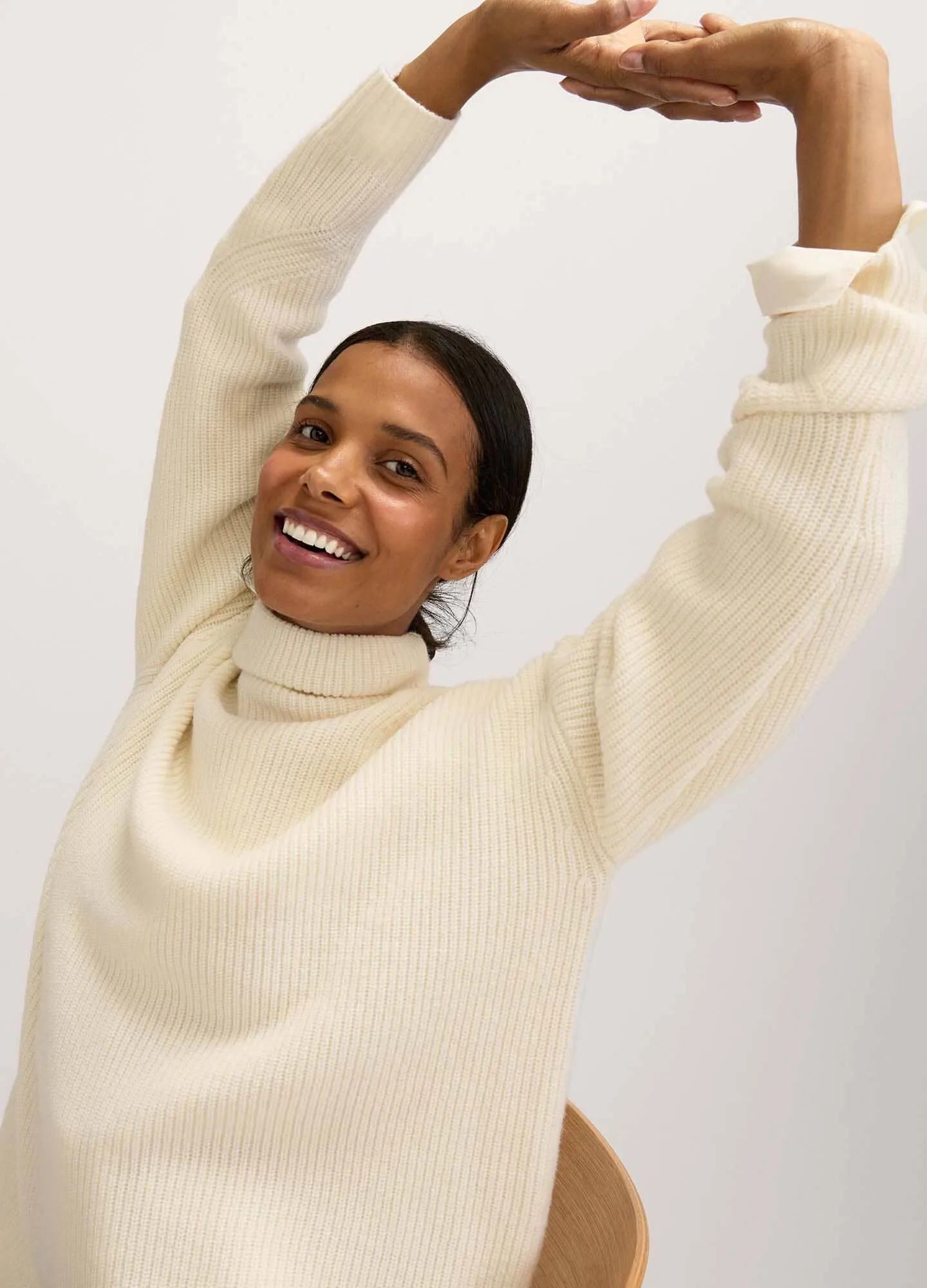 The Cozy Shaker Turtleneck