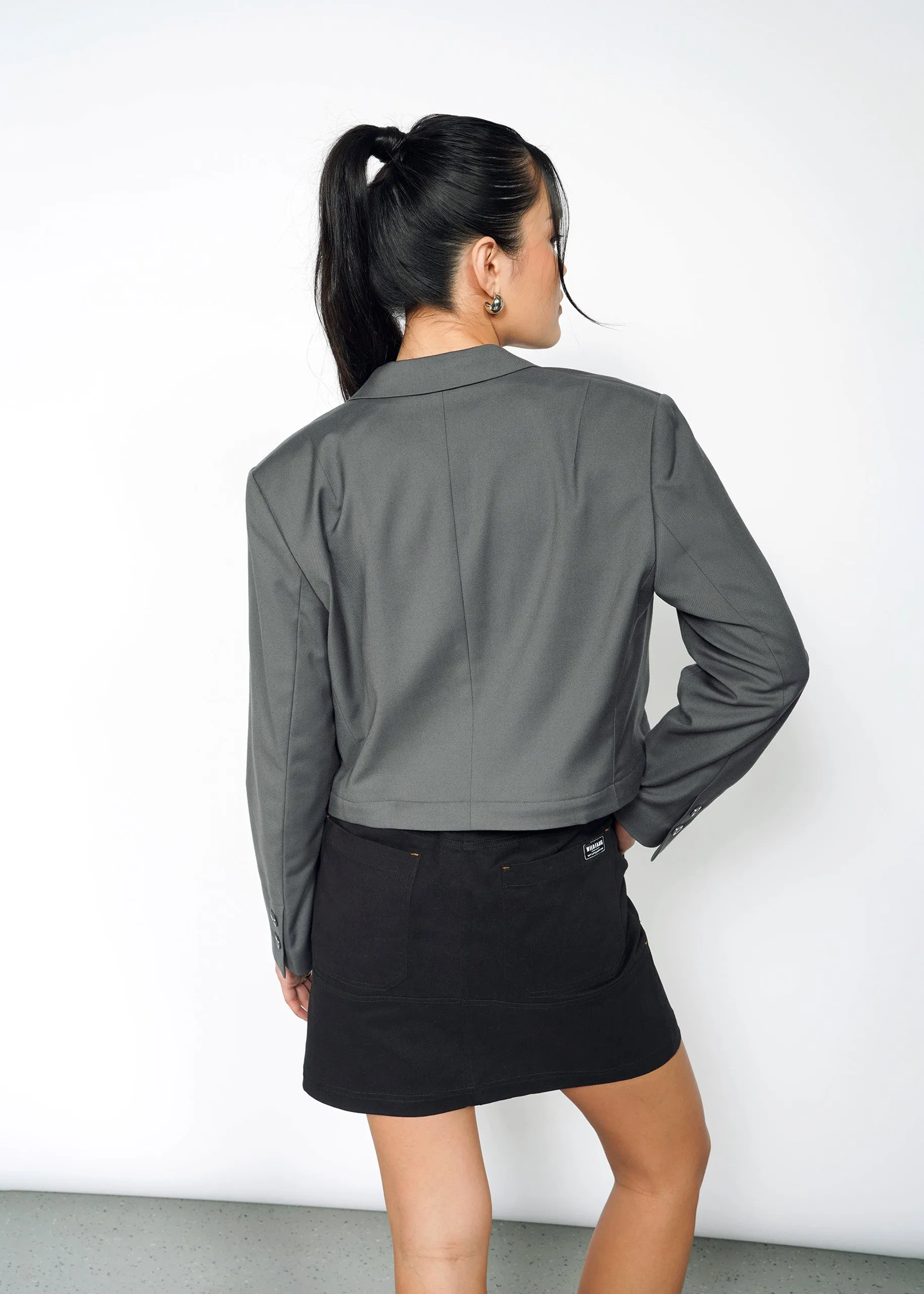 The Empower Cropped Convertible Blazer