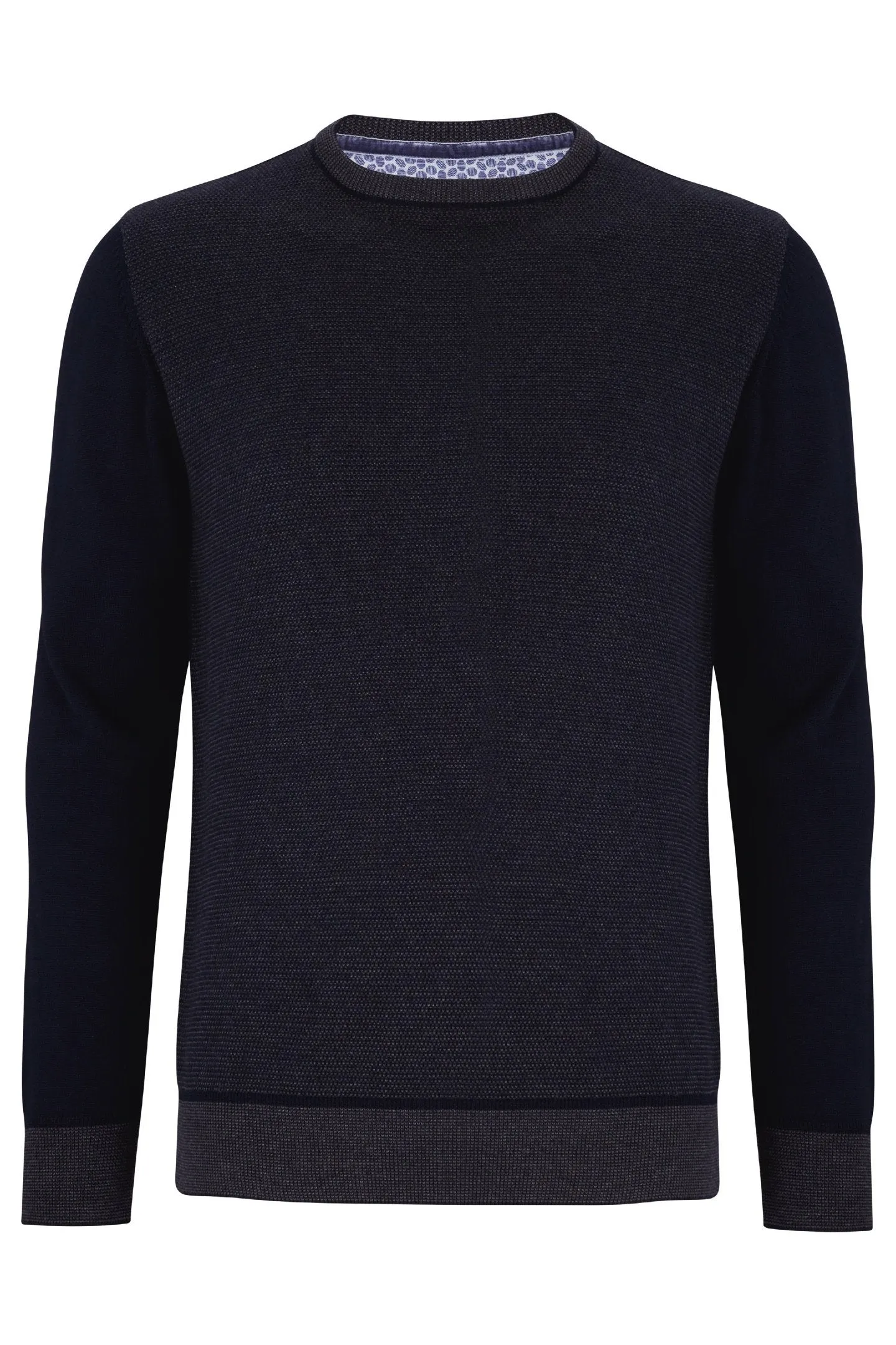 TREVOR CREW NECK CHARCOAL