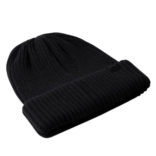 Uflex Unisex Fishermans Beanie - Black