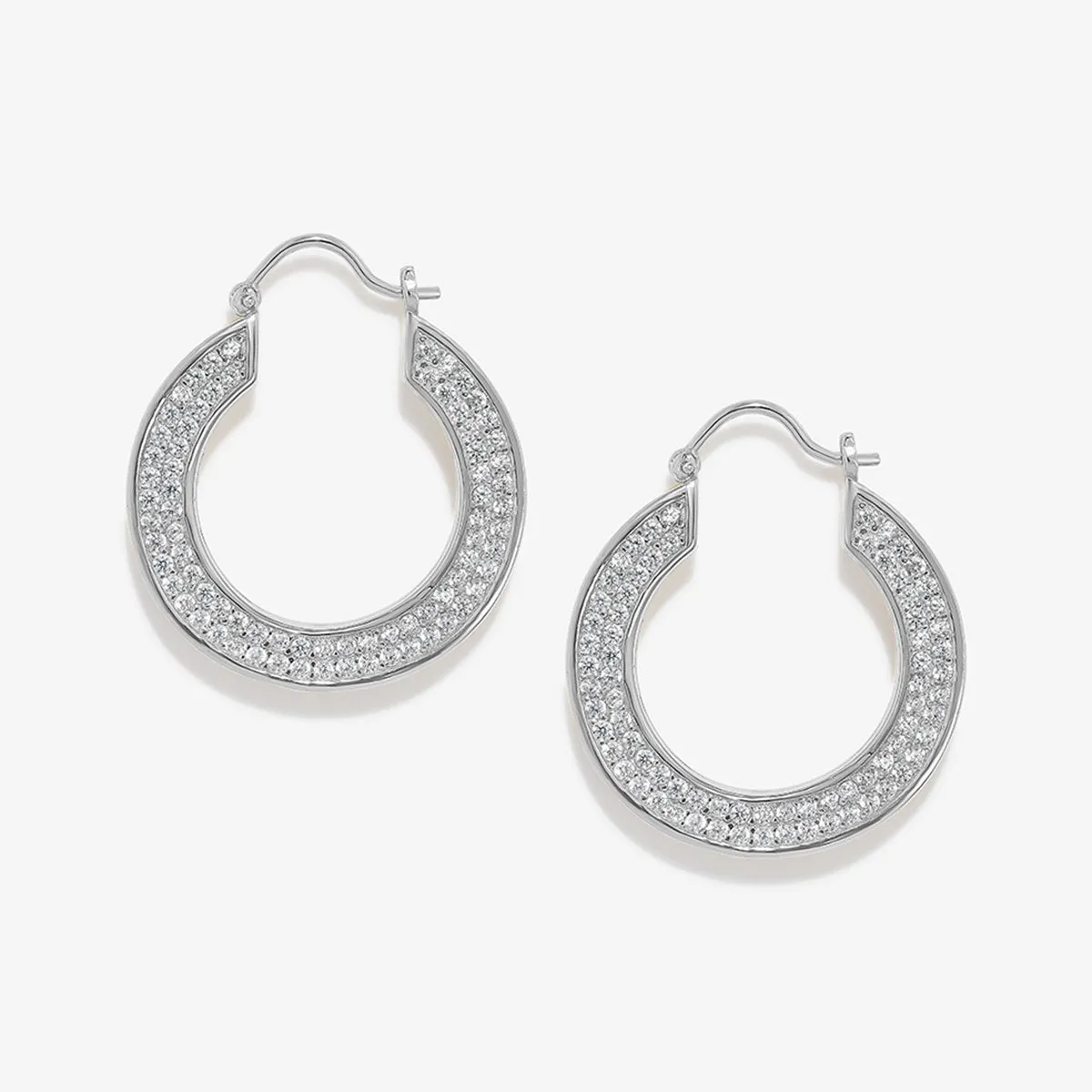 Vana pavé earrings