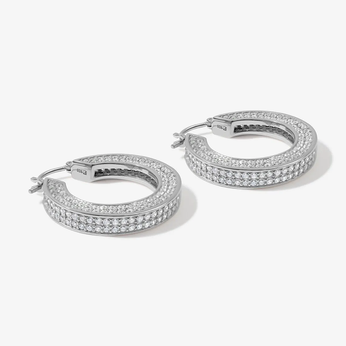 Vana pavé earrings