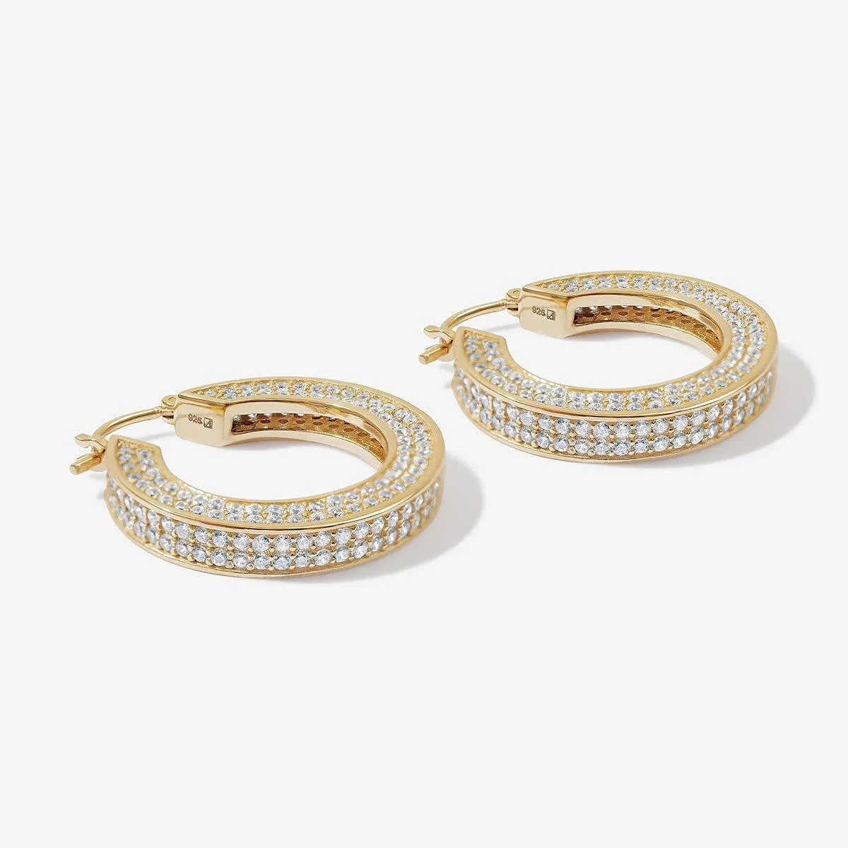 Vana pavé earrings