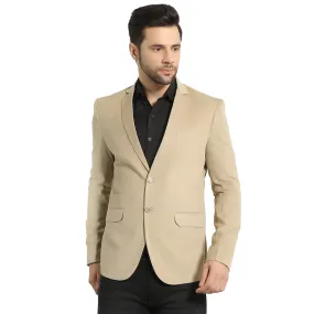 WINTAGE Men's Corduroy Cotton Beige Blazer-Blazer1546