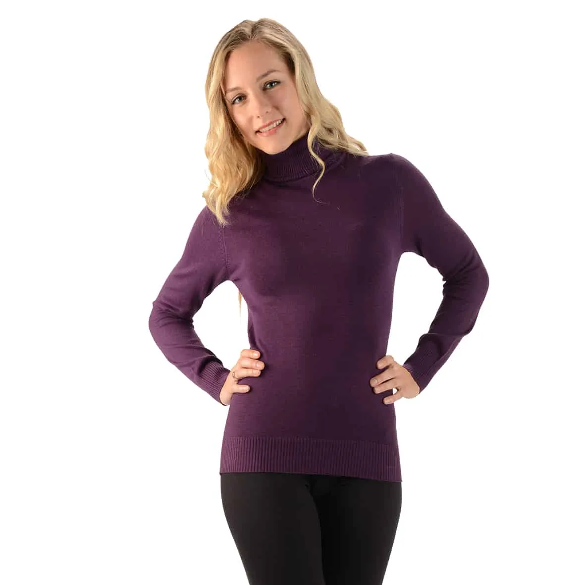 Women's Bamboo Turtleneck Sweater