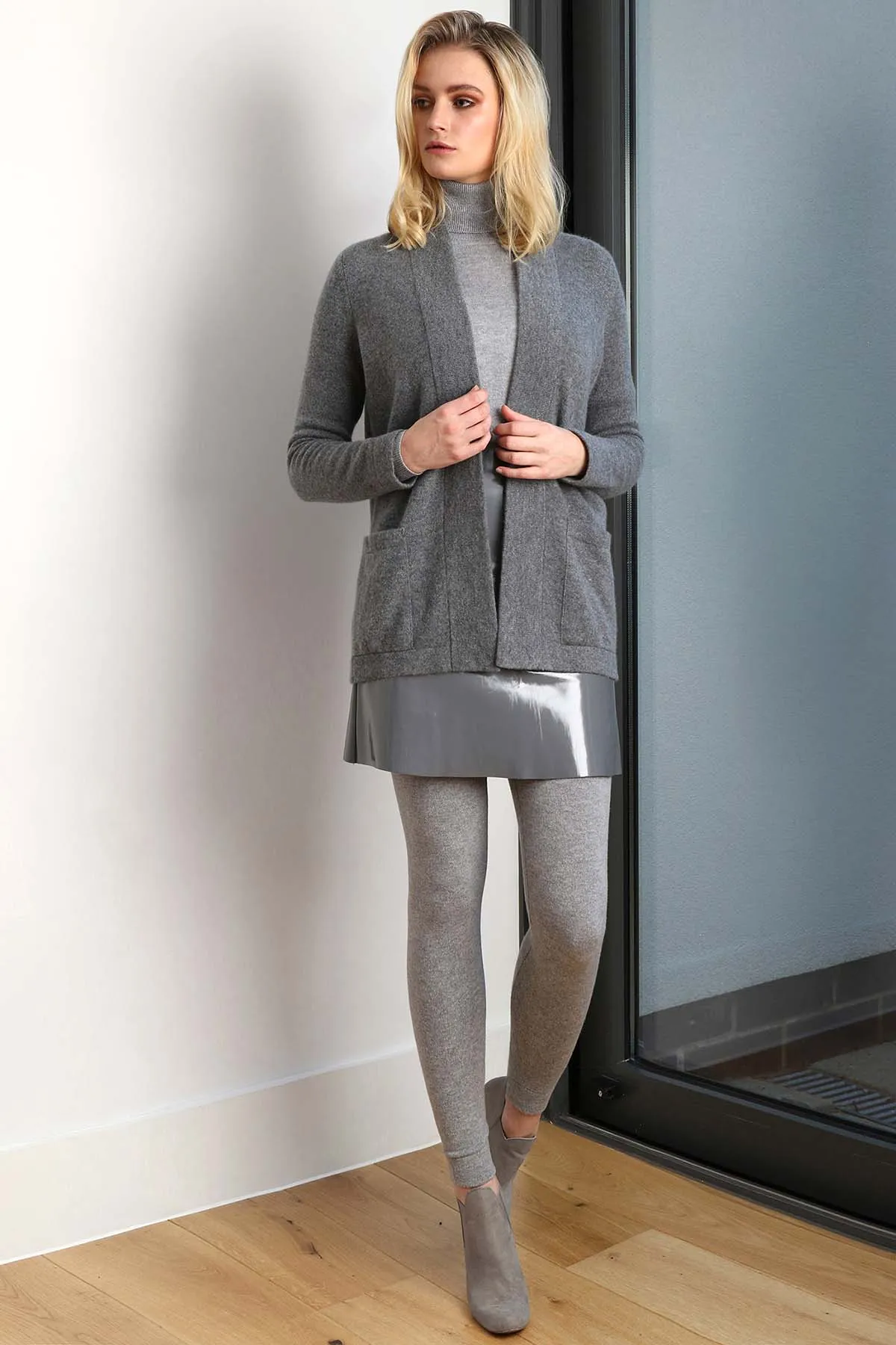 Women's Edge to Edge Cashmere Cardigan